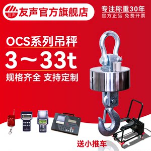 上海友声不锈钢打印电子圆桶吊秤