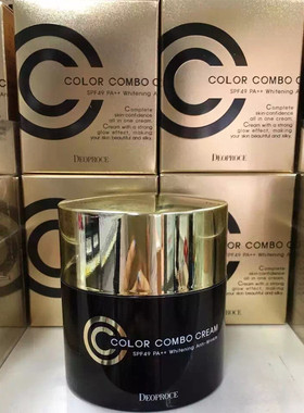 韩国化妆品 Deoproce笛丝Combo魔法CC霜  40G SPF49