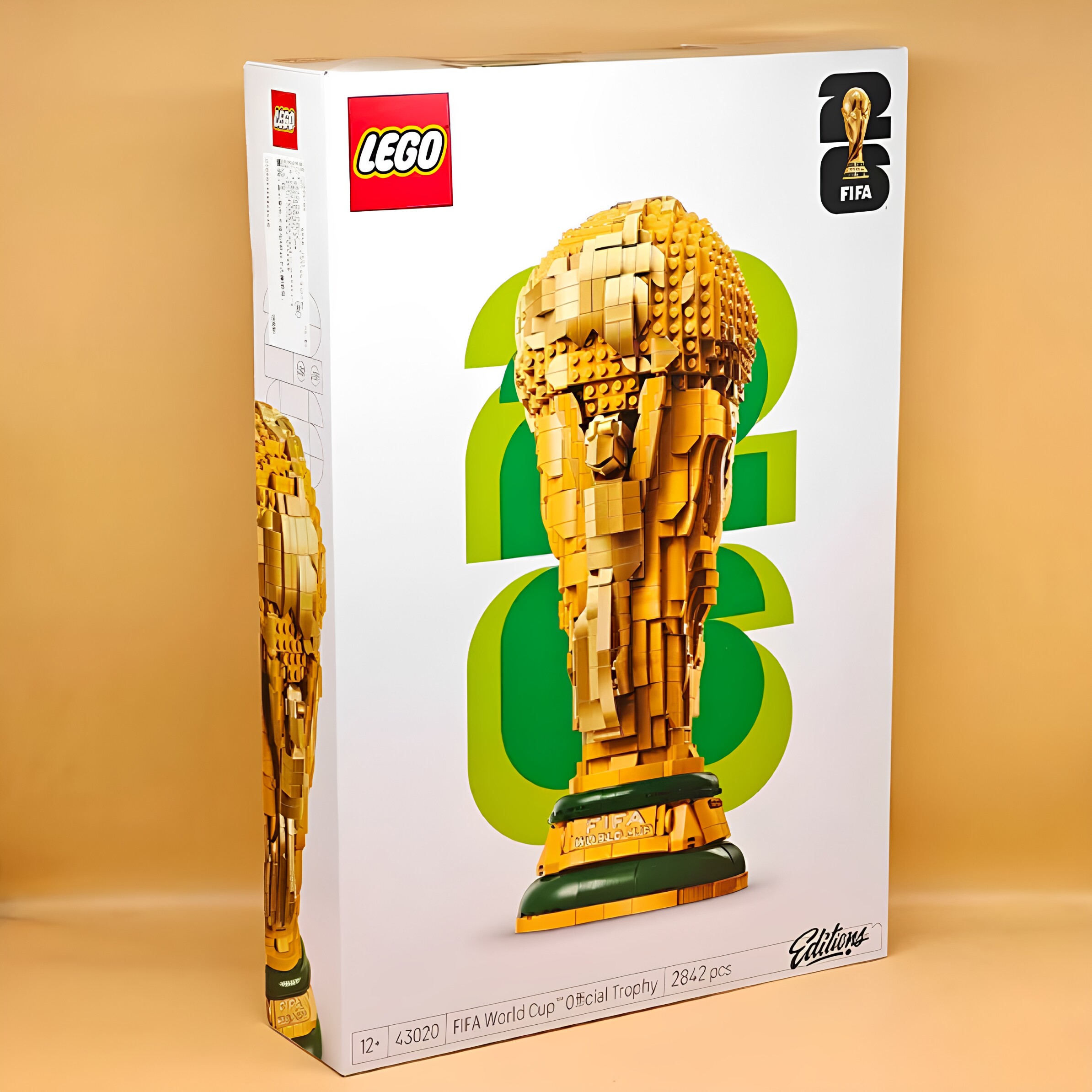 LEGO/乐高43020国际足联世界杯大力神杯积木男孩益智拼搭玩具礼物图片