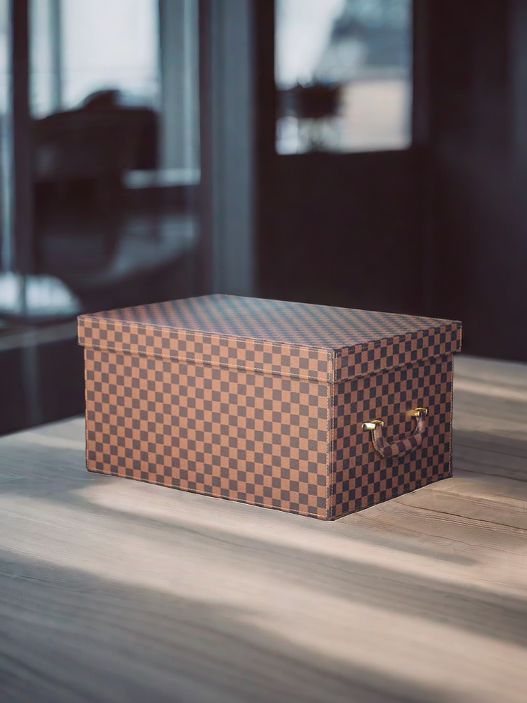 휴대품 보관함 보관함 홈 침실 옷장 보관 유물 의류 주최자 대형 가죽 보관함 사용자 정의