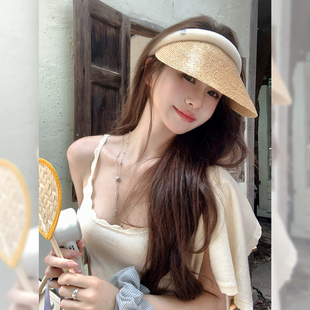 百搭 现货 四季 许许然Madeleine 天丝贝壳边吊带上衣 少女心事