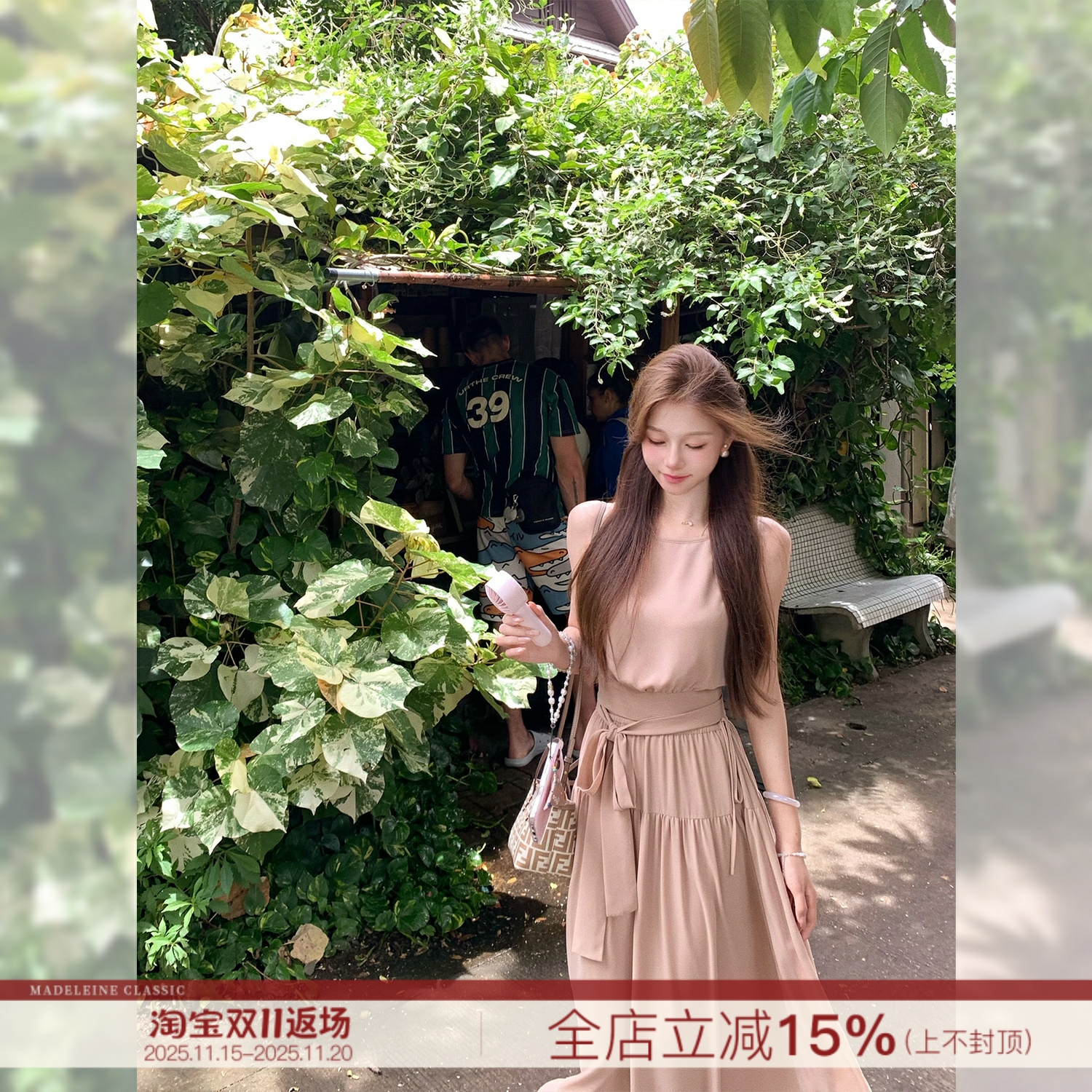 【子夜缪斯】雪纺上衣薄纱半裙