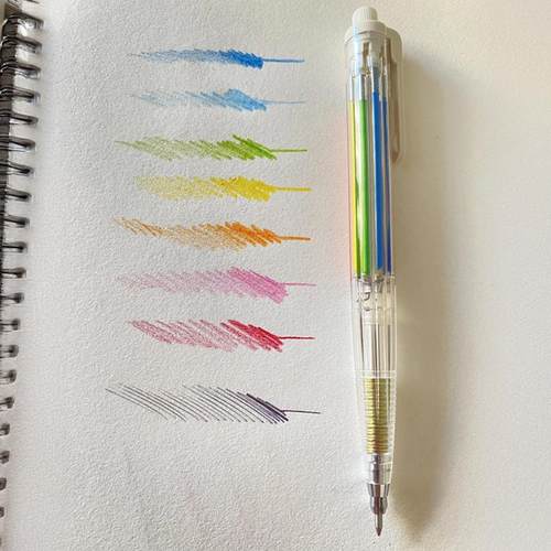 现货派通新多功能Multi8彩色铅笔