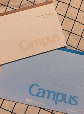 KOKUYO国誉上翻本campus笔记本横翻本学生备注A5胶装本B5记事本子