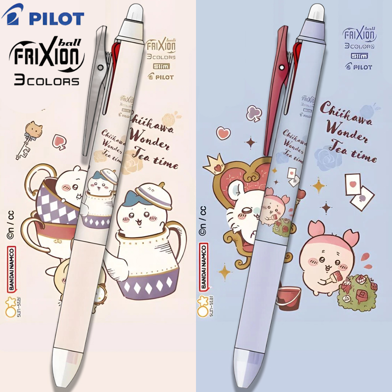 日本百乐chiikawa三色可擦笔