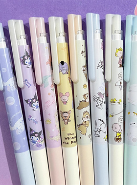 新品PILOT百乐juice up果汁笔三丽鸥迪士尼公主限量版黑色中性笔