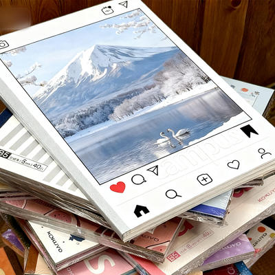 国誉Campus限定富士山笔记本子