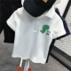 Динозавр, футболка polo