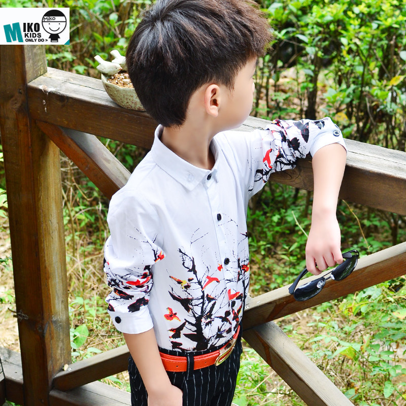 Chemise garcon à manche longue - Ref 2076516 Image 3