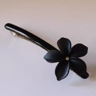 法国章小蕙Camila Paris/卡蜜拉一字发夹细长弹簧夹马尾夹花朵