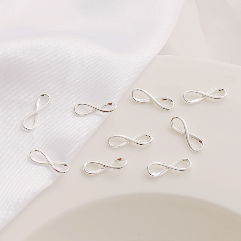 银色包金保色8字扣闭口连接圈手链项链连接扣搭扣S扣diy饰品配件,饰品/流行首饰/时尚饰品新,扣,淘宝优惠券,粉丝福利购,淘宝优惠卷