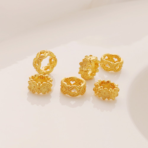 鹅姐铜镀金古法金哑金保色