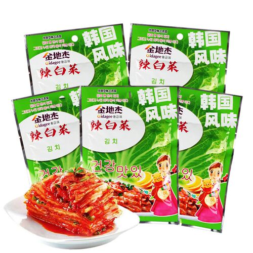金地杰味道好韩国泡菜正宗辣白菜