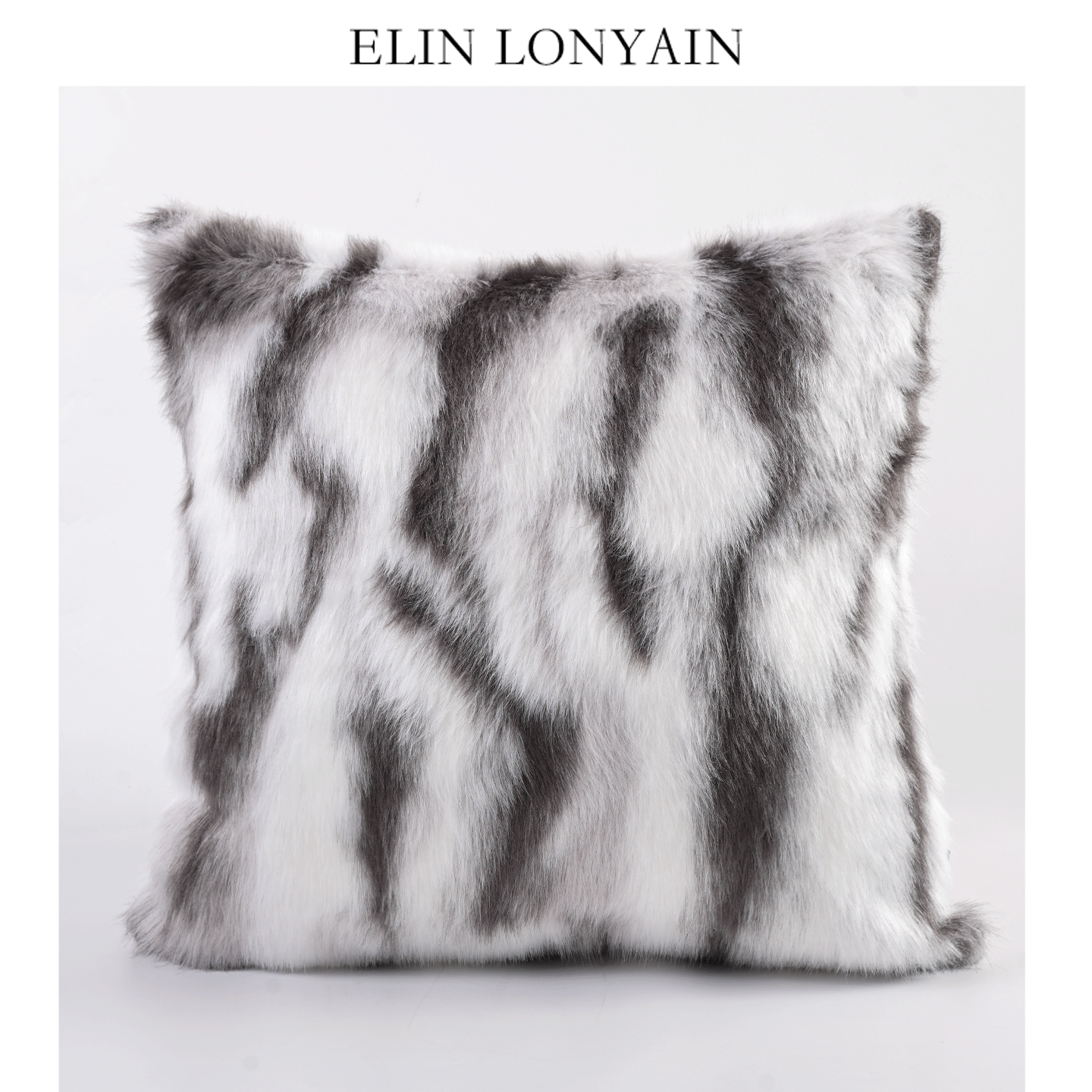 珑衍家居侘寂黑白仿兔毛靠垫抱枕绿色绗缝样板房酒店沙发方枕腰枕,居家布艺,靠垫/抱枕,淘宝优惠券,粉丝福利购,淘宝优惠卷