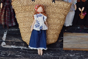 蒂尔达娃娃珍妮 tilda doll 手工布艺娃娃