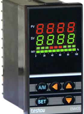 上海台松&厦门岛电teshow智能温控48*96EM405-520FKA4-MN*AN-B-N