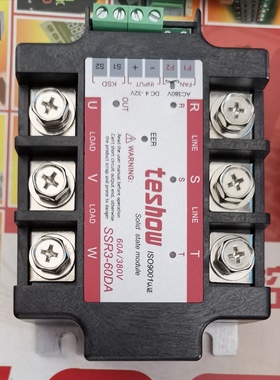 上海台松&厦门岛电TESHOW 三相固态SSR3 25/40/60/75/90/120/150