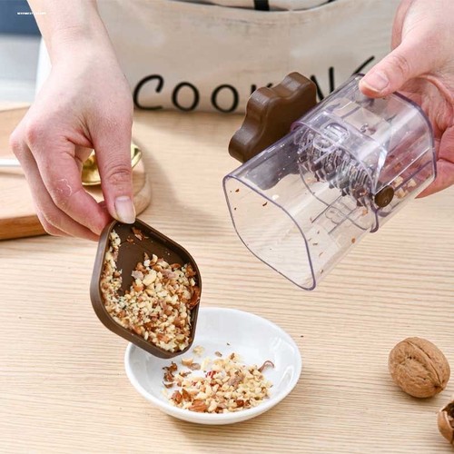 花生坚果搅碎机干果压碎搅碎器核桃果仁打碎器辅食手动捣碎粉碎机