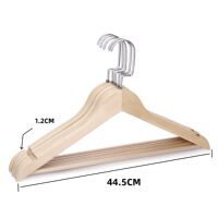 Camphor wood clothes hangers, hotel household clothes hangers, insect-proof and odor-removing camphor wood clothes hangers, special clothing store clothes hangers without wood thumbnail 2