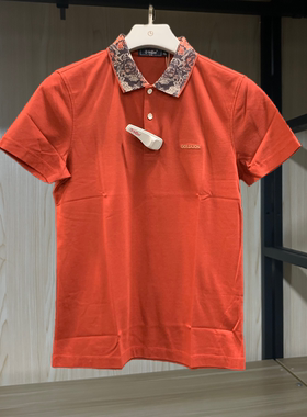 金利来男装T恤衫夏季纯棉翻领修身短袖MTS21111452-42