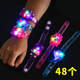 儿童发光手表手环玩具闪光手腕带幼儿园暑假送学生奖品礼品小礼物