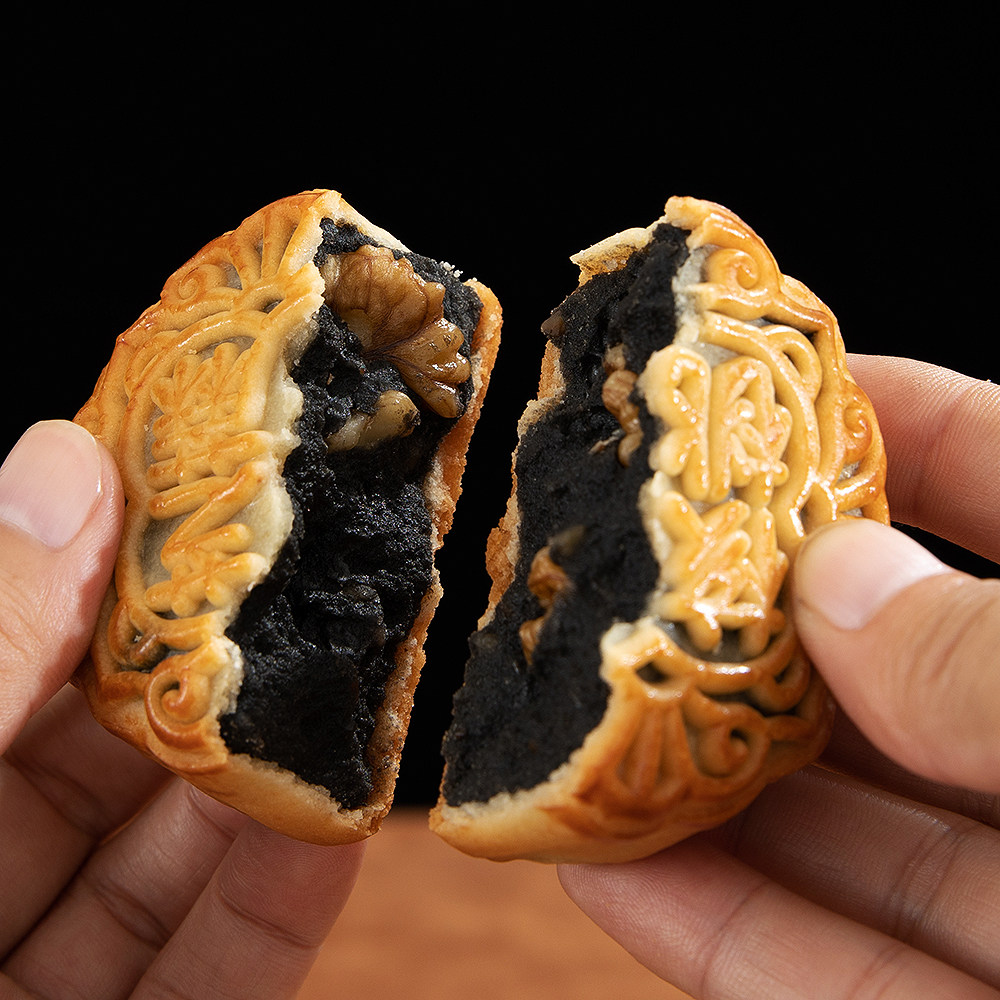 半岛永隆广式传统手工中秋月饼地方特色点心零食礼盒装精选老味道