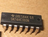 SN74HC393N  双4位二进制计数器 直插DIP-14