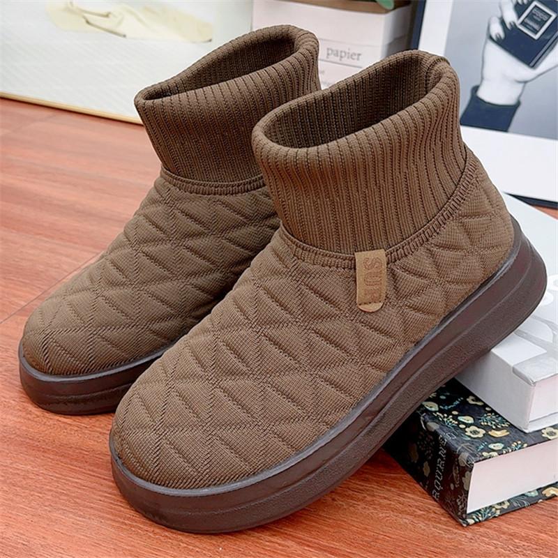 冬季新款加绒加厚保暖雪地靴