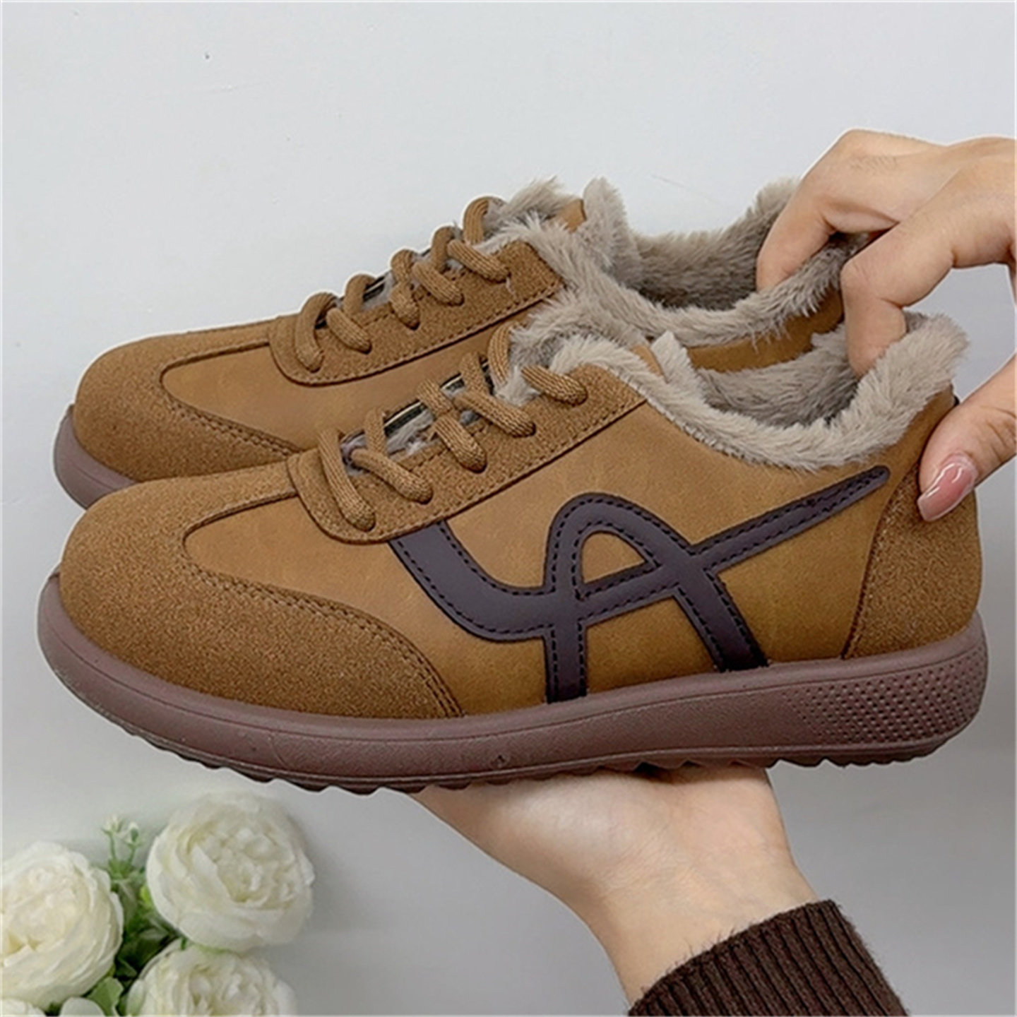 老北京时尚女棉鞋加绒加厚百搭女德训鞋冬季保暖轻便软底休闲鞋棉,女鞋,棉鞋,淘宝优惠券,粉丝福利购,淘宝优惠卷