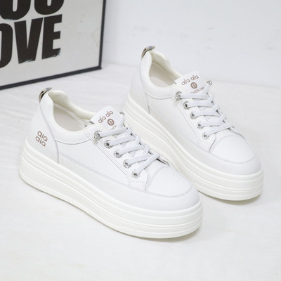 内增高小白鞋女2025新款春秋爆款