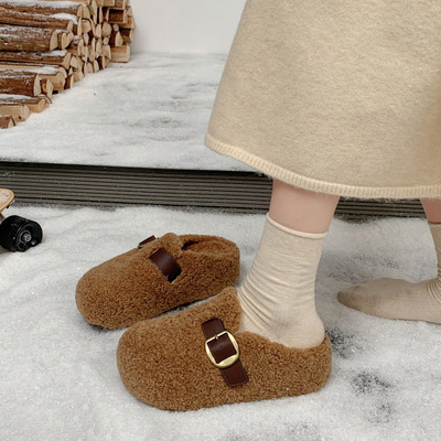 厚底棉拖鞋女款秋冬季2025新款