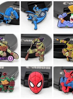 正品CROCS鞋花 鞋饰鞋扣 洞洞鞋花 忍者神龟卡通蝙蝠侠