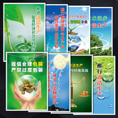 KCH 开展资源综合利用推进清洁生产宣传画标语口号海报挂图招贴纸