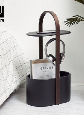 umbra储物桌沙发边几客厅收纳茶几小边桌床头边柜置物架Bellwood