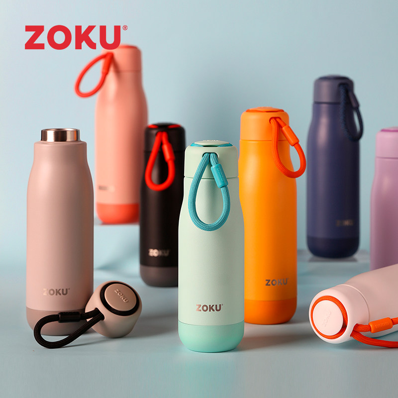 zoku保温杯不锈钢便携随行杯学生