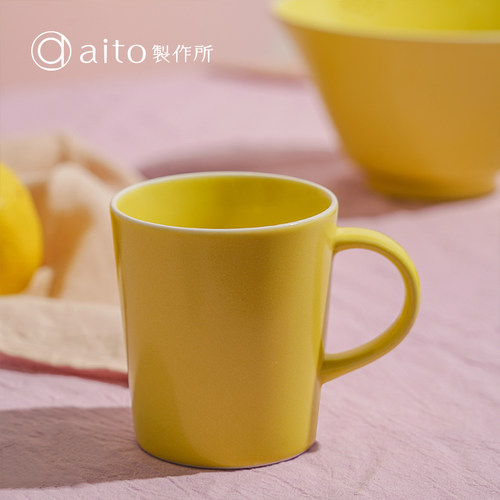 aito美浓烧陶瓷马克杯咖啡杯