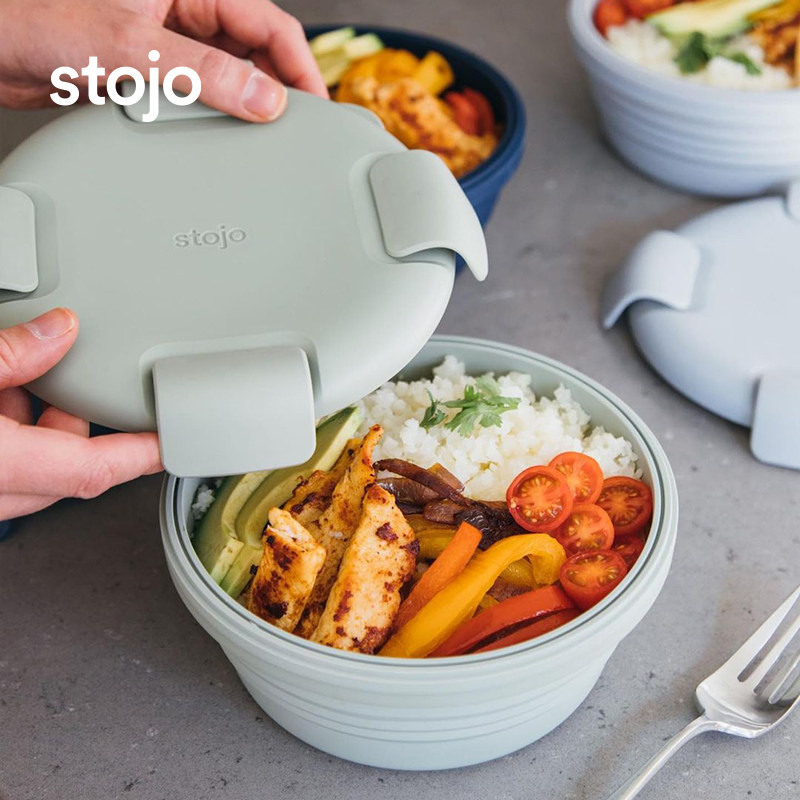 美国stojo折叠碗便携耐高温