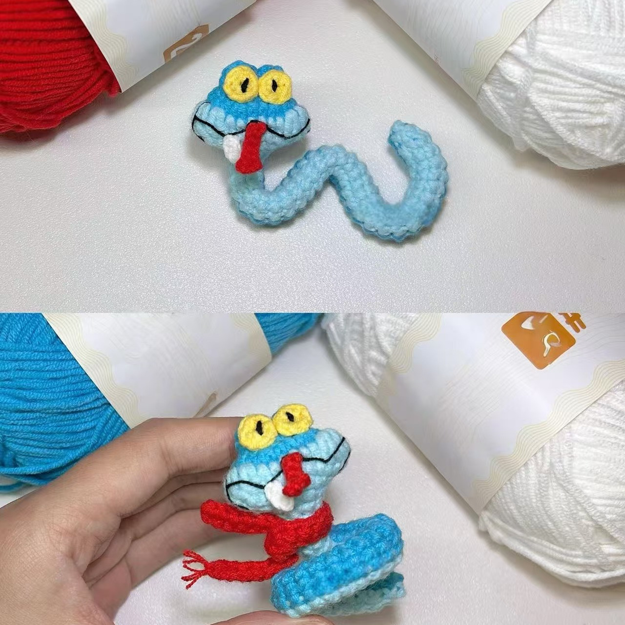 手工编织mini盖瑞包挂件毛线钩织diy材料包钥匙扣玩偶礼物送闺蜜