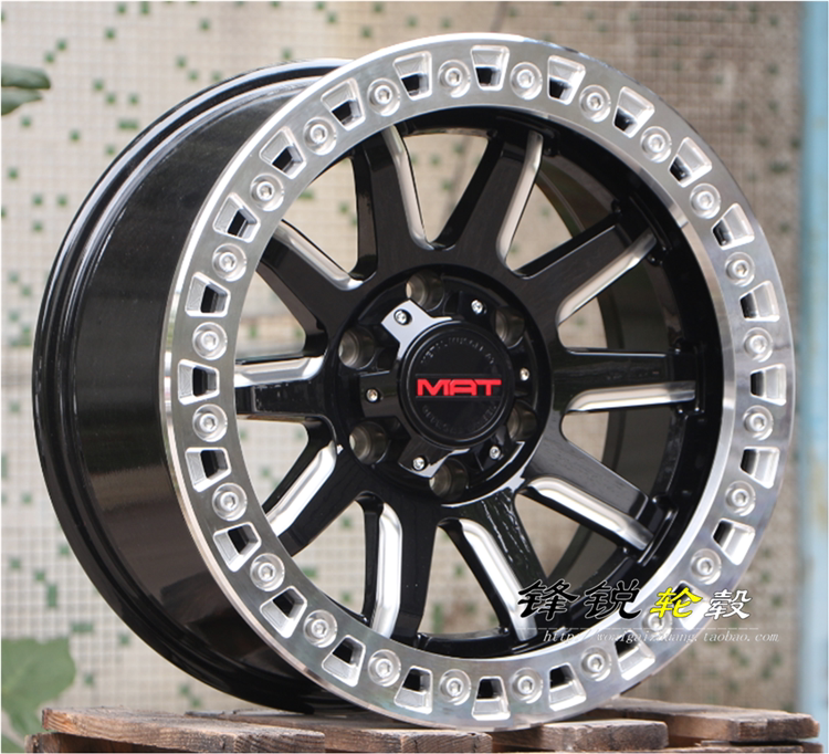 越野轮毂改装18寸坦途酷路泽lc100 80防脱圈陆地巡航舰纳瓦拉lx47