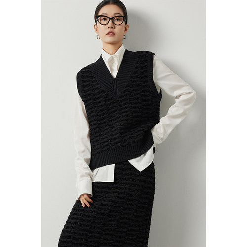 因由羊毛2023年冬季时尚套装