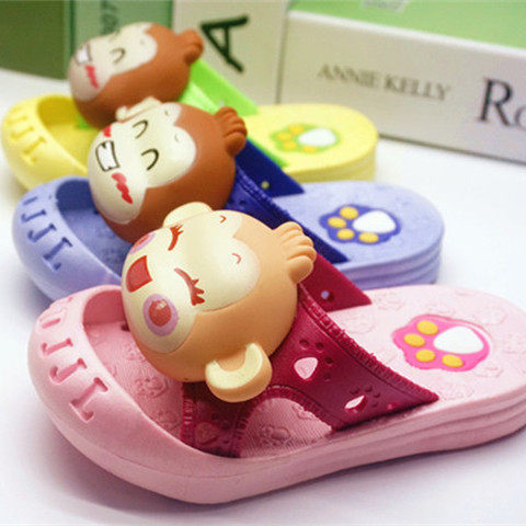 Chaussons enfants en autre pour été - semelle caoutchouc antidérapant - Ref 986690 Image 3