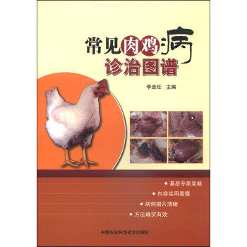 常见肉鸡病诊治图谱 9787511613356 李连任 编 中国农业科学技术出版社