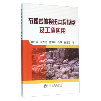 节理岩体损伤本构模型及工程应用 9787502471989 刘，张力民，苏天明，马平，张吉宏 著 冶金工业出版社