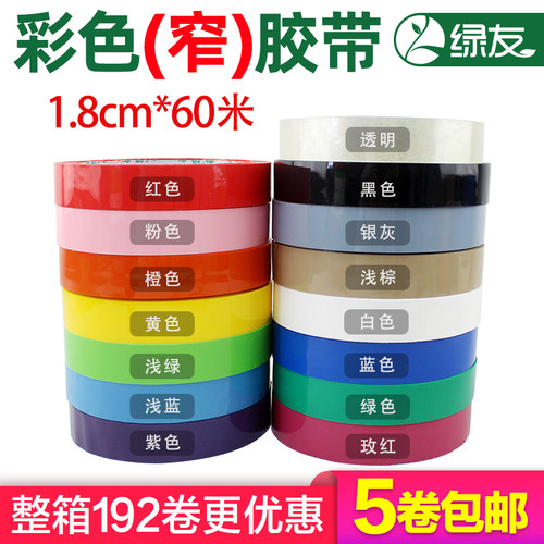 蔬菜细窄粉色透明胶带细窄绿友