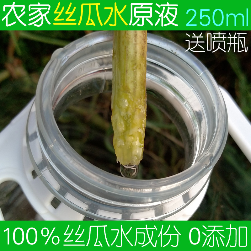 伤流液农家天然丝瓜水原液喷雾补水保湿正品植物藤爽肤水汁化妆水