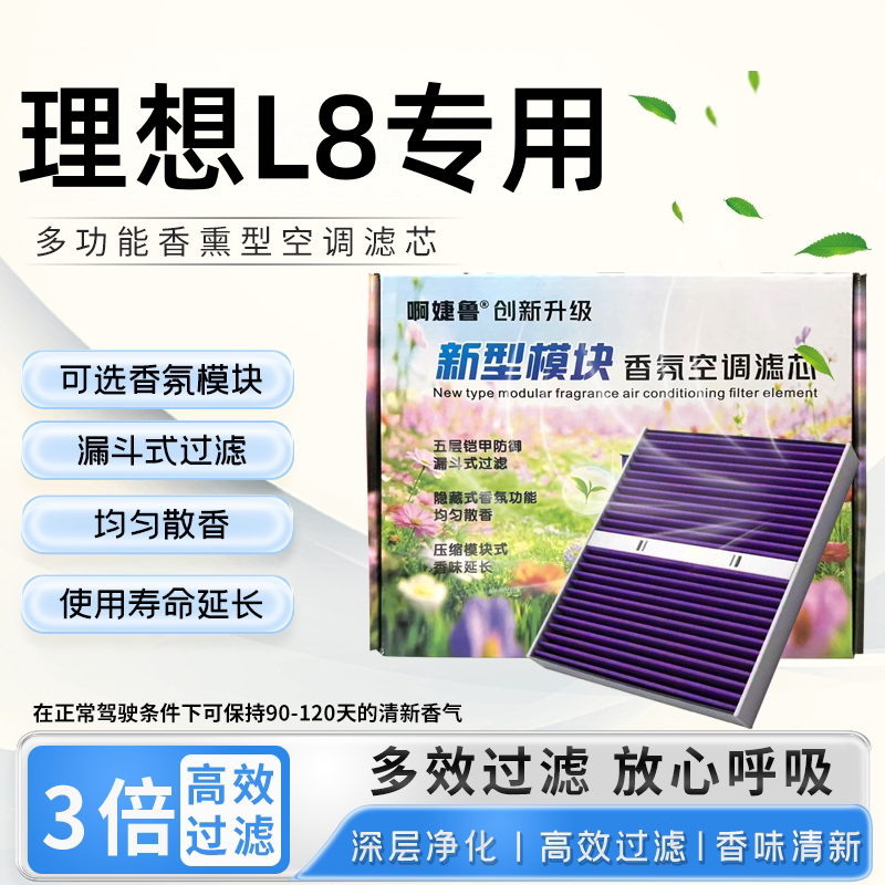 理想L8/L9香氛模块滤清器新能源香薰汽车空调滤芯