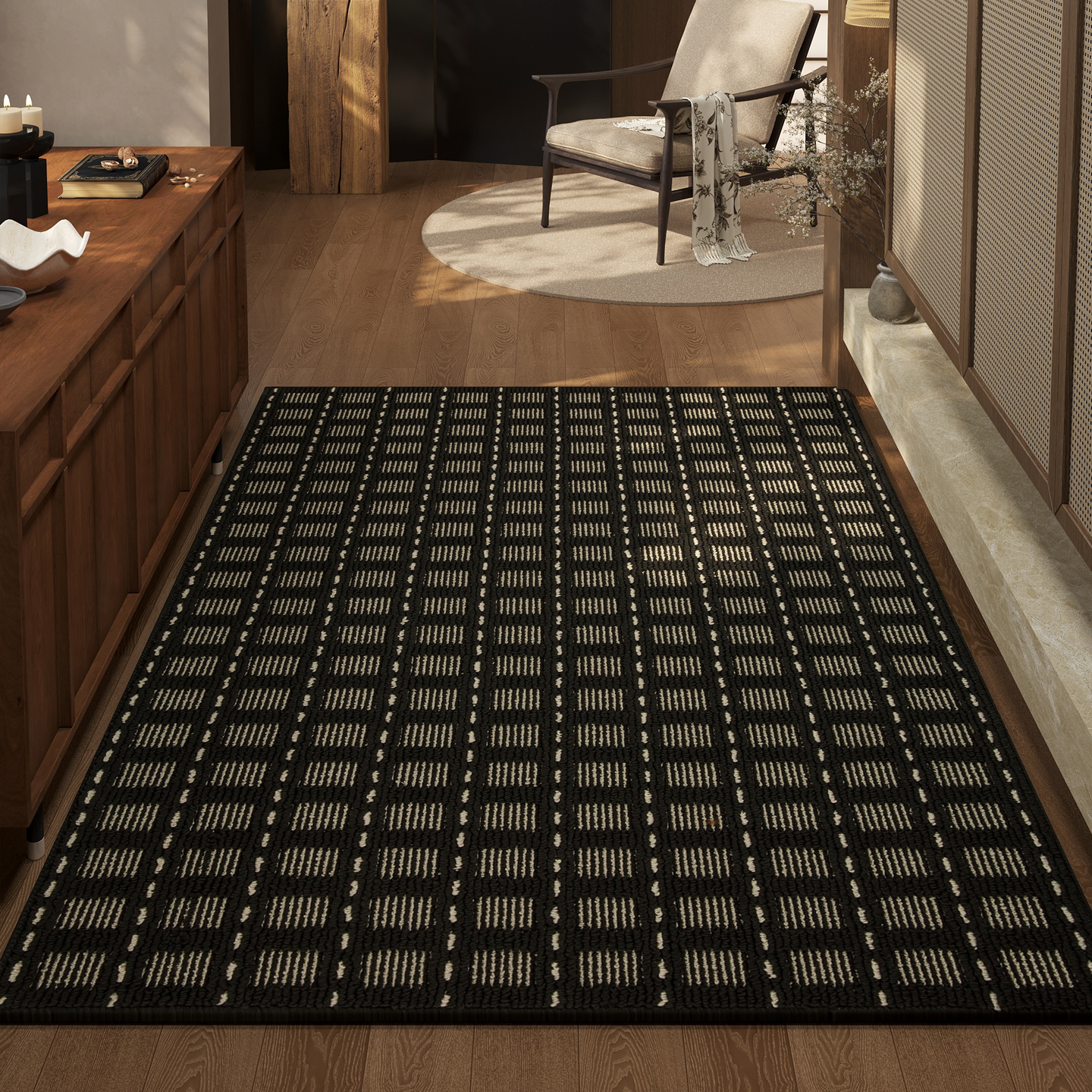 中古风地毯入户门地垫进门蹭脚垫