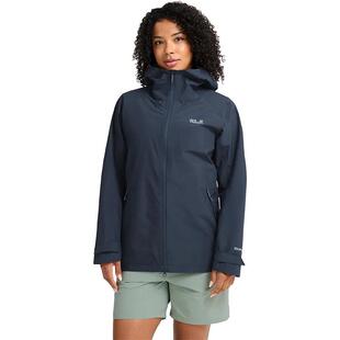 代购 wolfskin狼爪女士冲锋衣防风保暖可压缩户外夹克连帽 Jack