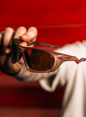 海外代购Oakley/欧克利男女太阳眼镜防紫外线运动防护方框哑光