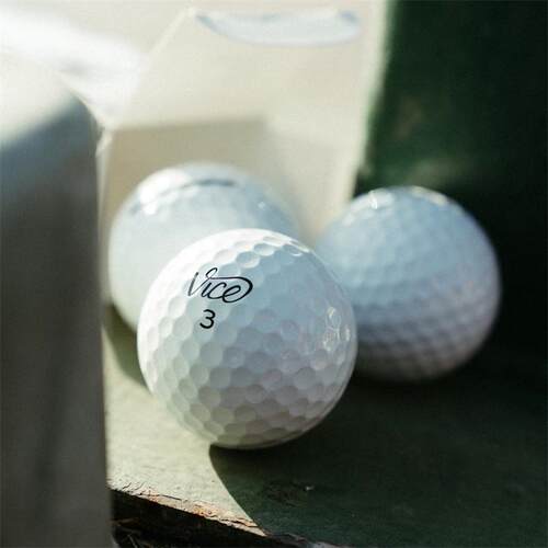 正品代购Vice Golf高尔夫球 PRO Plus经典白色超软高级球12个/盒